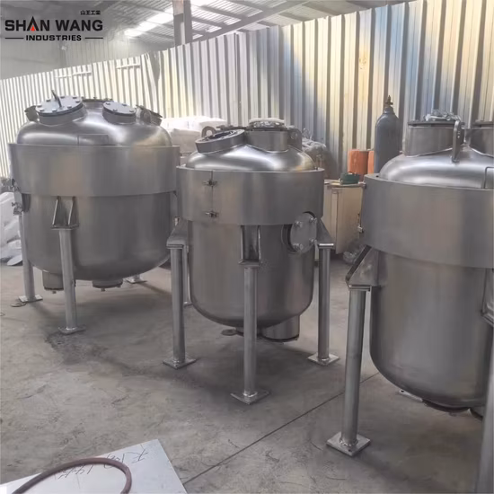 Open/Flange Type Jacketed Glass Lined Reactor