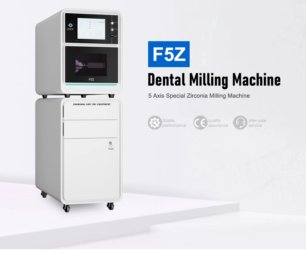 Dental Lab Equipment CAD Cam Zirconia 5-Axis Dental Dry Milling Machine