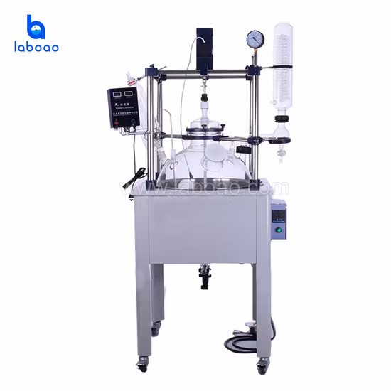 Lab Scale Equipment Single Layer Heater Glass Reactor Manufacturer
